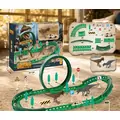 Dinosaur Track Set With Car And Accessories - სათამაშო ტრასა აქსესუარებით