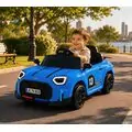 Mini Cooper Car Blue - ელექტრო მანქანა