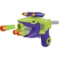 Shark Gun With Soft Bullets 15 cm Green - სათამაშო თოფი რბილი ტყვიებით