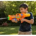 Water Shoot Gun Pump Action 51 cm Orange - სათამაშო წყლის თოფი