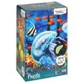 Puzzle Game Glow In The Dark 100 pcs. - ფაზლი
