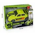 Racing Car With Light And Sound Green - სათამაშო მანქანა განათებით და ხმოვანი ფუნქციით