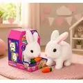 Cozy Plush Rabbit With Musical Function - სათამაშო ფუმფულა კურდღელი მუსიკალური ფუნქციით
