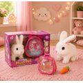 Small Plush Rabbit With Backpack - სათამაშო კურდღელი სატარებელი ჩანთით