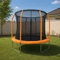 Metal & Plastic Trampoline 244cm 8FT - ბატუტი