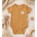 Big Bear Bodysuit Caramel - ჩვილის ბოდე