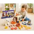 Lovely Puppy With House And Accessory - სათამაშო ლეკვი სახლით და აქსესუარებით