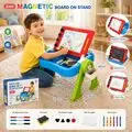 Double Sided Magnetic Board On Stand - საბავშვო ორმხრივი სახატავი დაფა
