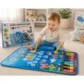 Piano And Jazz Play Mat Blue - საბავშო განსავითარებელი ხალიჩა
