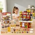 Multifunctional Red Kitchen Set - მრავალფუნქციური წითელი სამზარეულო