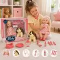 Baby Doll With Cute Dog Play Set-  თოჯინა სათამაშო ძაღლით