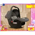 KikkaBoo 0+ (0-13 kg) Vivo Grey New  - მანქანის სავარძელი (ქარსითი)