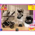 Moni Baby stroller 4 in 1 Merci Beige - საბავშვო ეტლის კომპლექტი