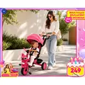 Stitch Tricycle Rose With Music And Light - სასეირნო ველო-ეტლი
