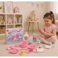 Baby Care 20 Piece Doll Feeding Set -  სათამაშო თოჯინის საკვების და ჰიგიენური ნივთების ნაკრები