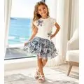 Blue Blossom 2 In 1 Dress Set  - საბავშვო კაბა