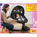 Cangaroo Baby swing Prestige Dark Grey საბავშვო ელექტრო შეზლონგი