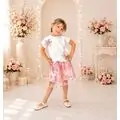 Pink Blossom 2 In 1 Dress Set - საბავშვო კაბა