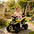 Tiger Ride On Car Yellow - გადსაჯდომი მანქანა