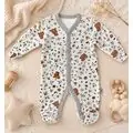 Bear With Honey Romper - ჩვილის რომპერი