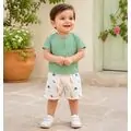 Zoo Animals  2 In 1 Set Green - საბავშვო ორეული