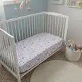 Yuar Baby Fitted Bedsheet 60x120x20cm Mix Animals - ახალშობილის საწოლის ზეწარი