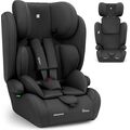 KikkaBoo 76-150 cm i-Pass i-Sizde Black - მანქანის სავარძელი (ქარსითი)