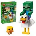 Lego Minecraft 21582 Chicken Jockey [CLONE]