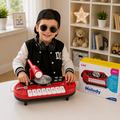 Piano DJ with Microphone -პატარა პიანინო დიჯეი მიკროფონით