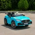 Mercedes Benz Racing Car Gulf Blue - ელექტრო მანქანა