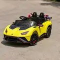 Lamborghini Licensed Car Yellow - ელექტრო მანქანა