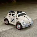 Vintage Baby Car White - ელექტრო მანქანა