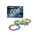 Glow Race Track With Car - სათამაშო სარბოლო ტრასა