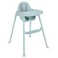 KikkaBoo Highchair 2in1 Oaty Blue - საკვები სკამ-მაგიდა