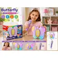 Butterfly Microphone With Light - სათამაშო მიკროფონი