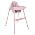 KikkaBoo Highchair 2in1 Oaty Pink - საკვები სკამ-მაგიდა