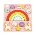 Wooden 2 In 1 Balance Puzzle - საბალანსო ხის ფაზლი