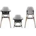 Graco High Chair 3In 1 Presti Steeple Grey - საკვები სკამ-მაგიდა