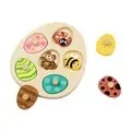 Wooden Eggs Puzzle Insect - სათამაშო ხის კვერცხის ფაზლი