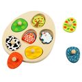 Wooden Eggs Puzzle - სათამაშო ხის კვერცხის ფაზლი