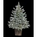 Christmas Tree 100% Silicone Needle Light Green PE 90 CM - ნაძვის ხე 100% სილიკონის წიწვებით