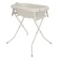 KikkaBoo Foldable Bathtub With Stand Pepper Sand - ჩვილის დასაკეცი აბაზანა