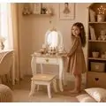 Little Angel Wooden Dresser Set With Accsesoriess  - ხის საბავშვო ტრილიაჟი აქსესუარებით