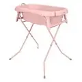KikkaBoo Foldable Bathtub With Stand Pepper Blush - ჩვილის დასაკეცი აბაზანა