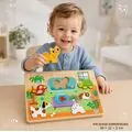 TOOKY TOY Hi Pando Chunky Puzzle-ხის ფაზლი