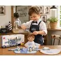 Wooden Toy Barber Tool Belt set - ხის სათამაშო ინსტრუმენტების ქამარი