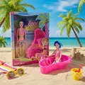 Pool Set Doll - სათამაშო თოჯინა