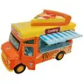 Pizza Pull Back Truck - სათამაშო მექანიკური მანქანა