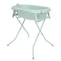 KikkaBoo Foldable Bathtub With Stand Pepper Sage - ჩვილის დასაკეცი აბაზანა