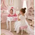 Heart Wooden Dresser Set  - ხის საბავშვო ტრილიაჟი